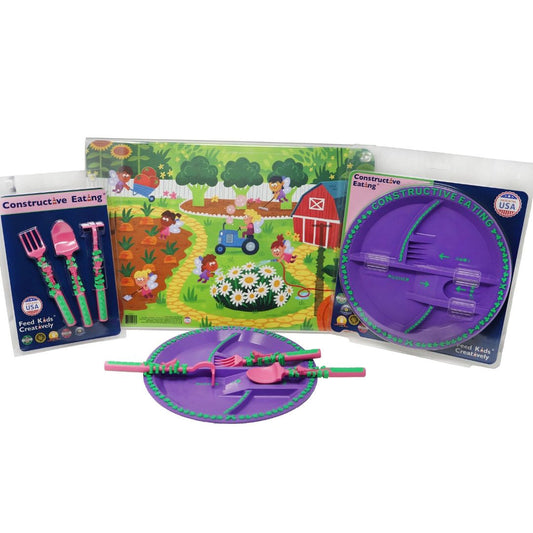 Constructive Eating - GARDEN FAIRY COMBO SET