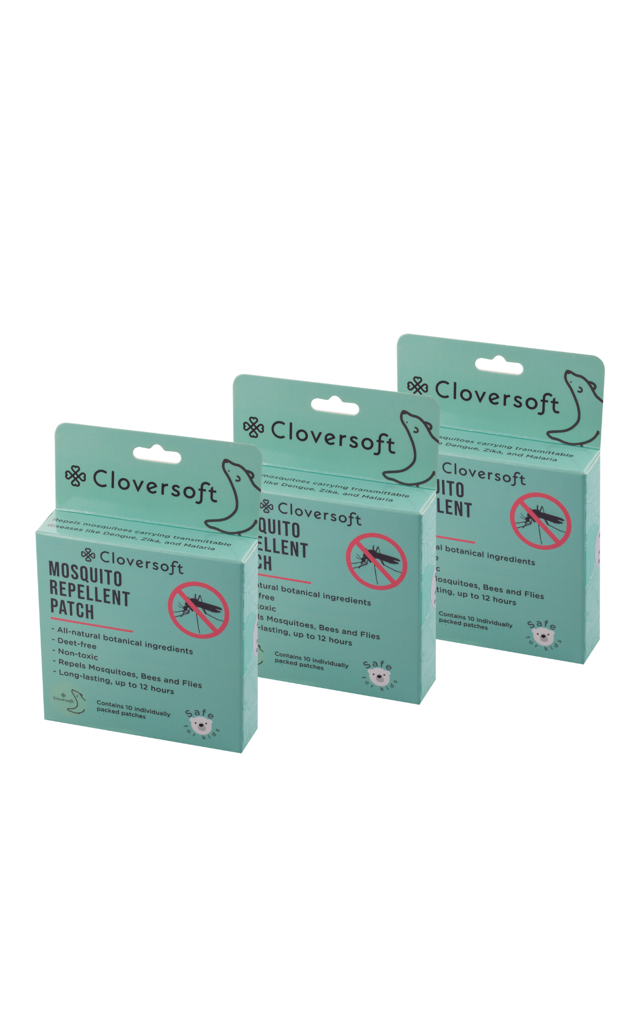 Cloversoft Mozzie Patch - Bundle of 3