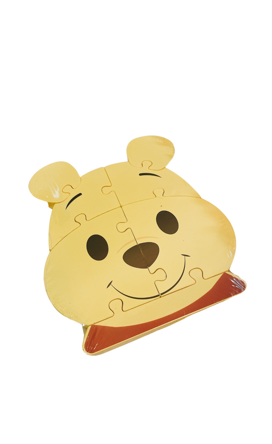 Wooden Pooh head puzzle