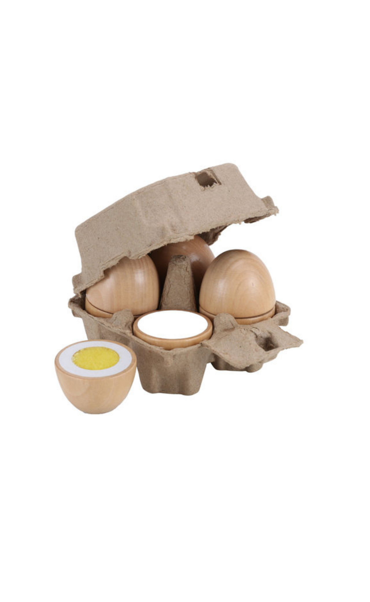 *NEW Wooden egg toy